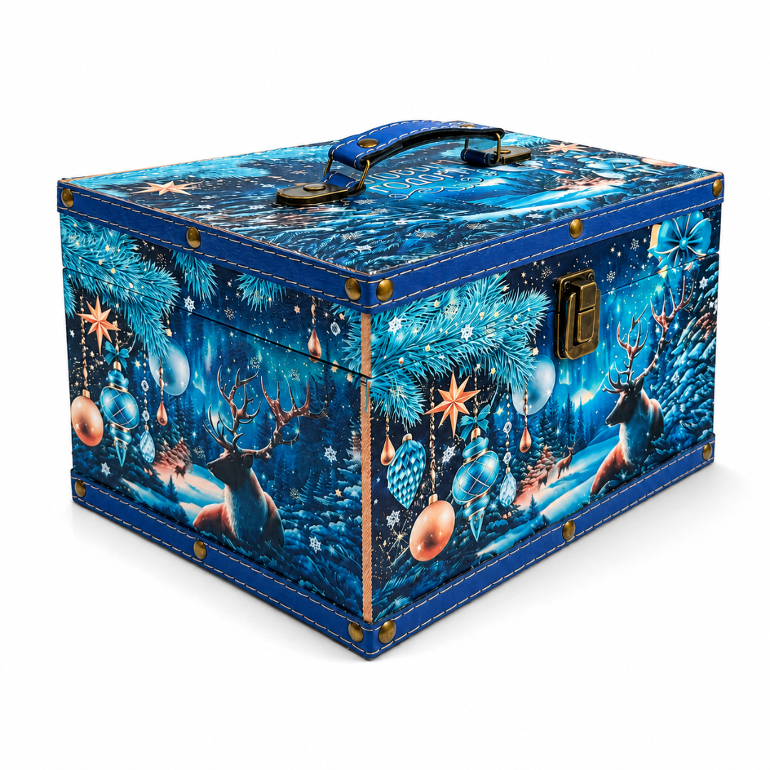 сладкий новогодний подарок Сундук Новогодние просторы