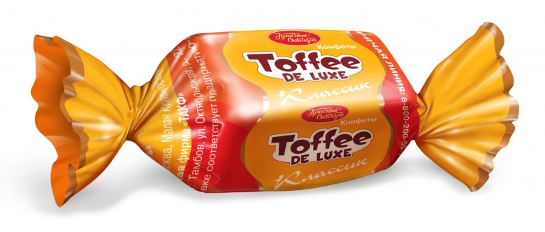 Toffee de luxe вкус шоколада (Красный Октябрь)